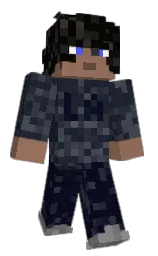 leather and asphalt Minecraft skin — Classic model — first worn by Arkalioz
