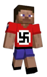 democraz's Minecraft skin wearing the Migrator cape