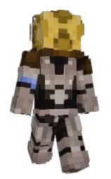 Sharpshooterpop's Minecraft skin wearing the Common cape