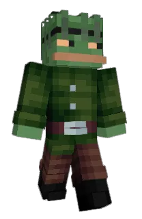 Front of Minecraft skin