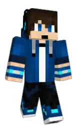 NyZer14's Minecraft skin wearing the Migrator cape