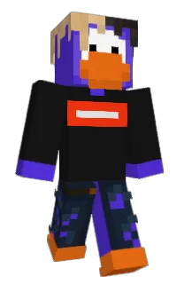 Front of bimger's skin