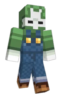 Front of Jermamite's skin