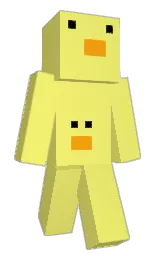 Cill001's Minecraft skin wearing the Purple Heart cape