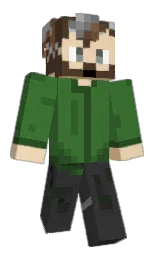 fern green and mine shaft Minecraft skin — Classic model — first worn by TheFavoriteNPC
