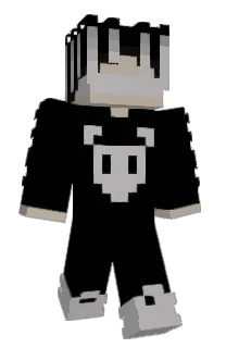 Front of WazBW's skin