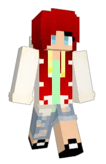 Front of pryshu's skin