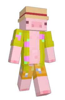 Front of Jinneli's skin