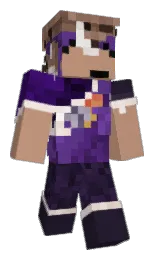 brandy rose and bleached cedar Minecraft skin — Classic model — first worn by electricpylot77