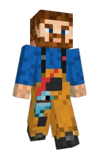Front of WonderDh's skin