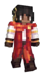 Aikenation's Minecraft skin wearing the Hero cape