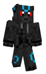 black and mine shaft Minecraft skin — Classic model — first worn by SycSorrows