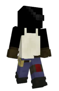 Front of gramiSC's skin