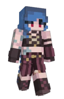 Front of Nadehead's skin