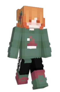 Front of Chusaki's skin