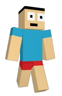 Front of Minecraft skin