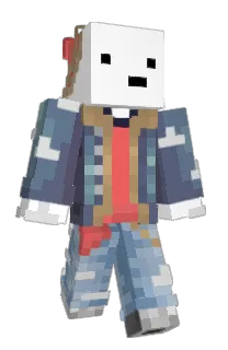 Front of Minecraft skin