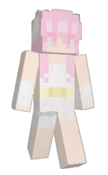 linen and concrete Minecraft skin — Slim model