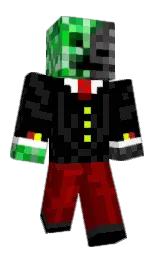 black and lonestar Minecraft skin — Classic model