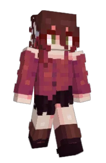 Front of cakemello's skin
