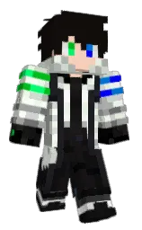 night rider and frost Minecraft skin — Classic model