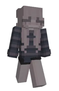 Front of lovrie's skin