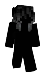 black and mine shaft Minecraft skin — Slim model