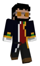 _Gendo's Minecraft skin wearing the Migrator cape