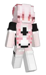 Ting_V's Minecraft skin wearing the 15th Anniversary cape