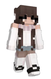 Front of VBubz's skin