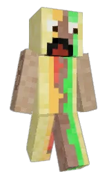 cream can and putty Minecraft skin — Classic model — first worn by FNOSNIP3Z