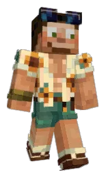 buttermilk and thistle green Minecraft skin — Classic model — first worn by GoodTimeWithScar