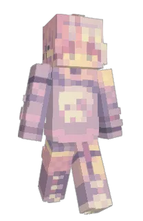 Front of flittel's skin