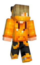 flush orange and orange peel Minecraft skin — Classic model