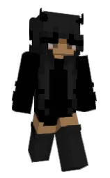Axitty's Minecraft skin wearing the Migrator cape