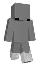 boulder and silver Minecraft skin — Classic model