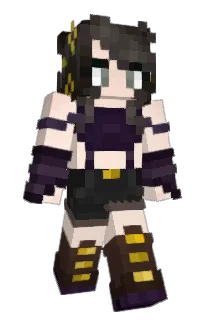 Front of mernessie's skin