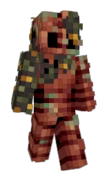Us3ful_Dev's Minecraft skin wearing the Aurora cape