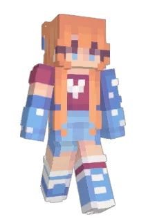 eGirlfeind Minecraft avatar full body