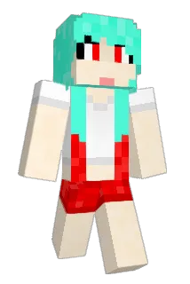 e_un Minecraft avatar full body