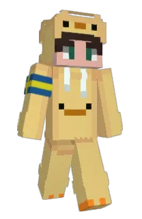Front of Toremood's skin