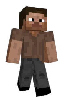 Front of Peary's skin