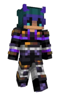 Front of Rayninng's skin