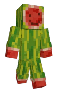 Front of moozaur's skin