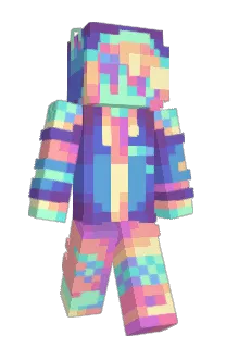 Front of BlaaStjerne's skin