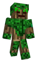 parsley and forest green Minecraft skin — Classic model