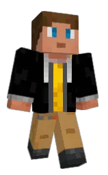 KingMonkey02's Minecraft skin wearing the Home cape