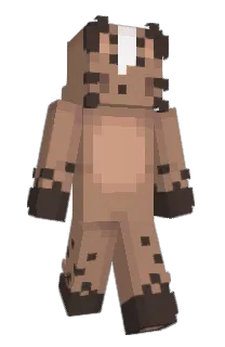Front of Urajak's skin