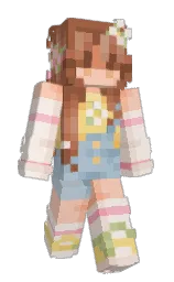 Hearto_'s Minecraft skin wearing the Pan cape