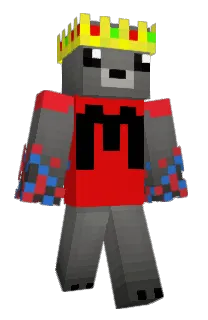 Front of Copperseal's skin